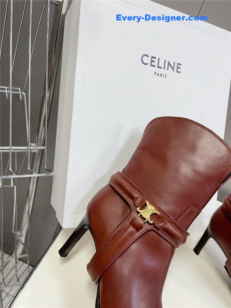 Ce1i*e arc de triomphe pointed ankle boots