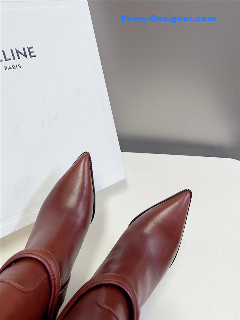 Ce1i*e arc de triomphe pointed ankle boots