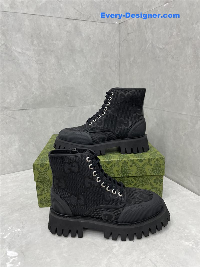 Gvc*1 side zipper martin boots