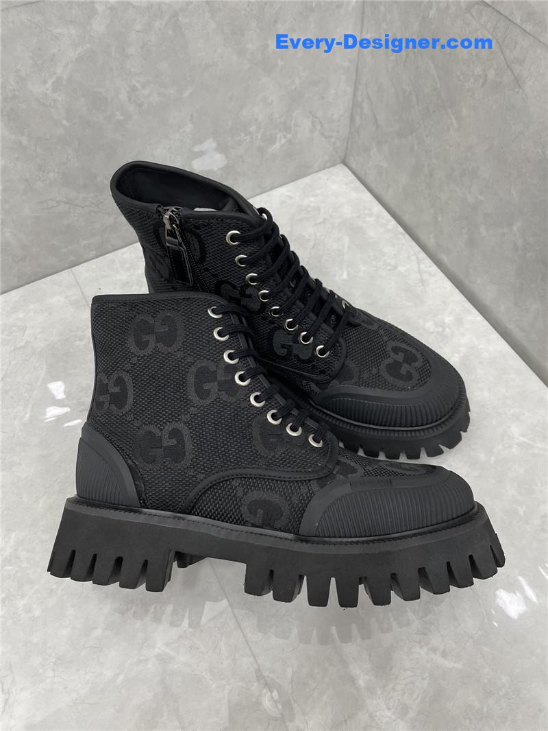 Gvc*1 side zipper martin boots