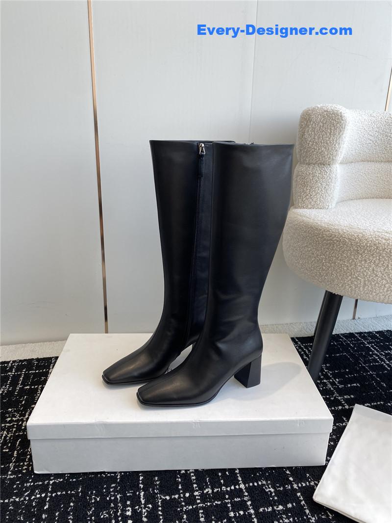 The Row early autumn new high-heeled boots