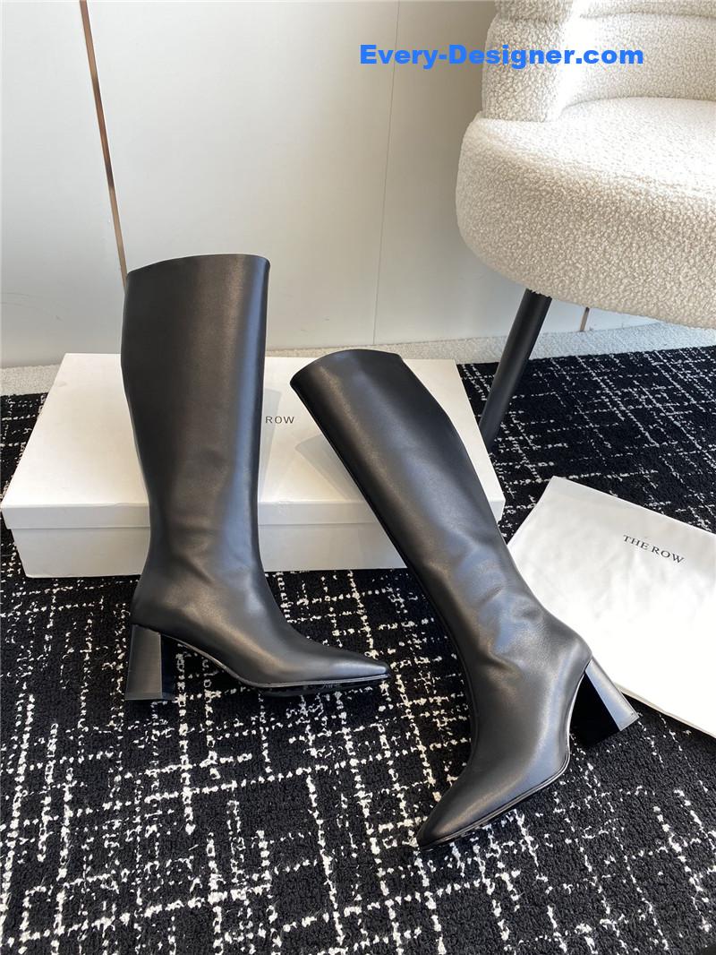 The Row early autumn new high-heeled boots