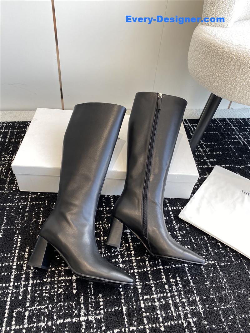 The Row early autumn new high-heeled boots