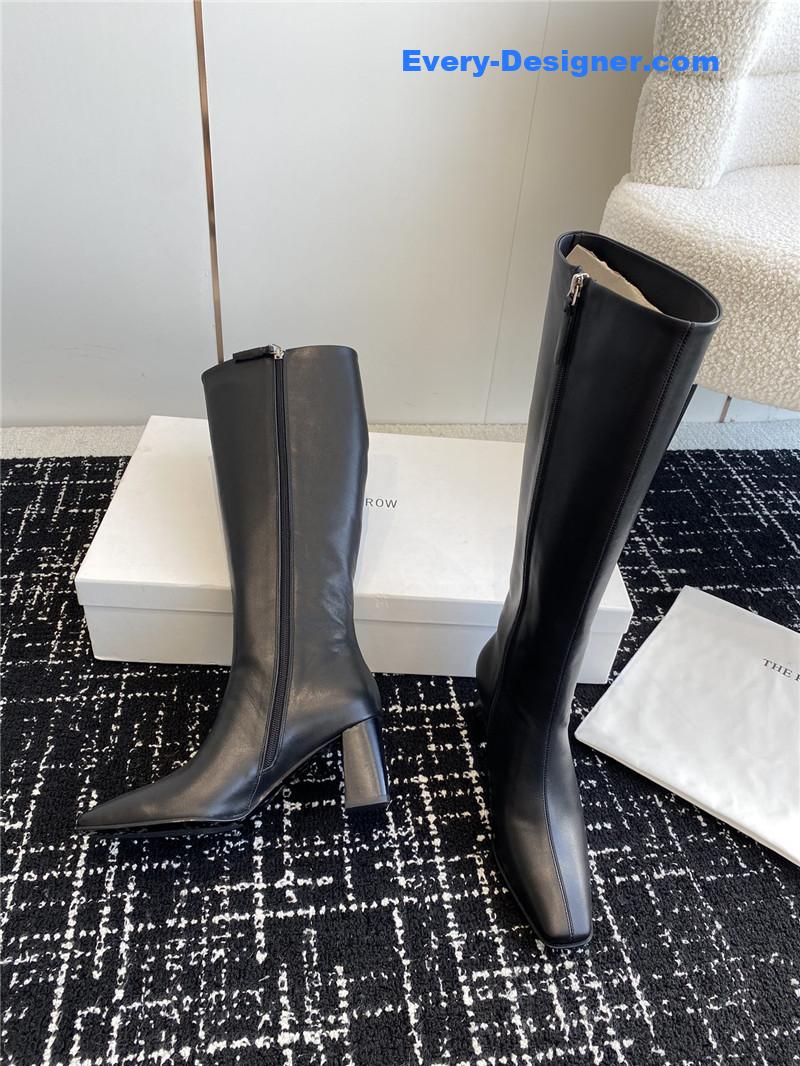 The Row early autumn new high-heeled boots