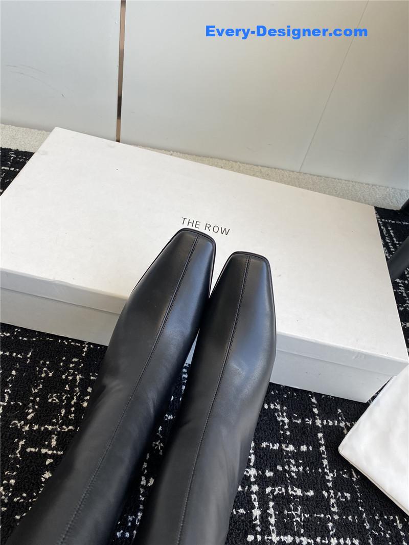 The Row early autumn new high-heeled boots