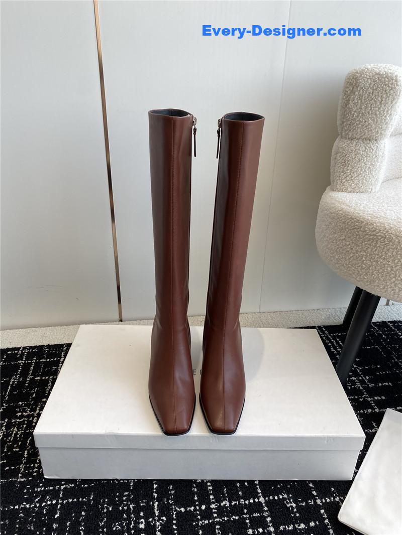 The Row early autumn new high-heeled boots