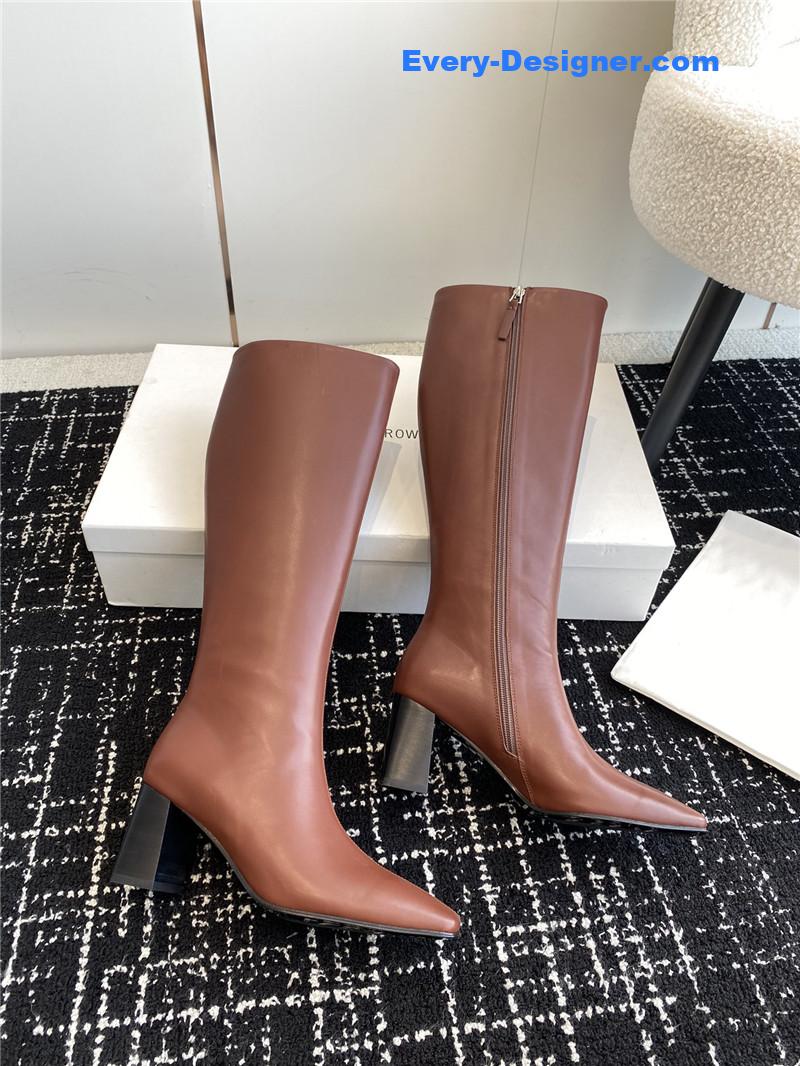 The Row early autumn new high-heeled boots