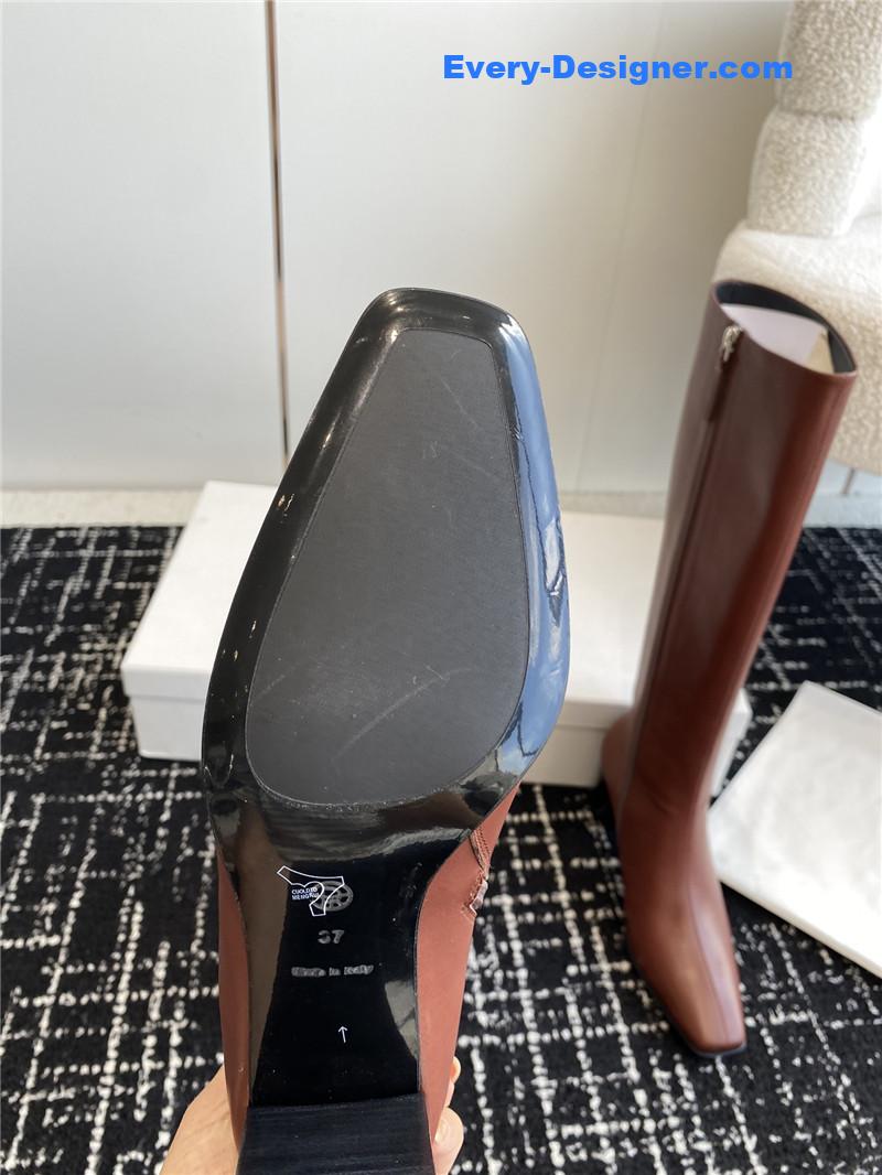 The Row early autumn new high-heeled boots