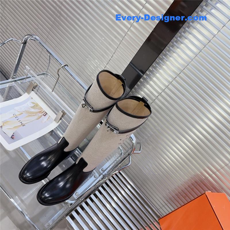 Hermes H lock perpetual classic boots