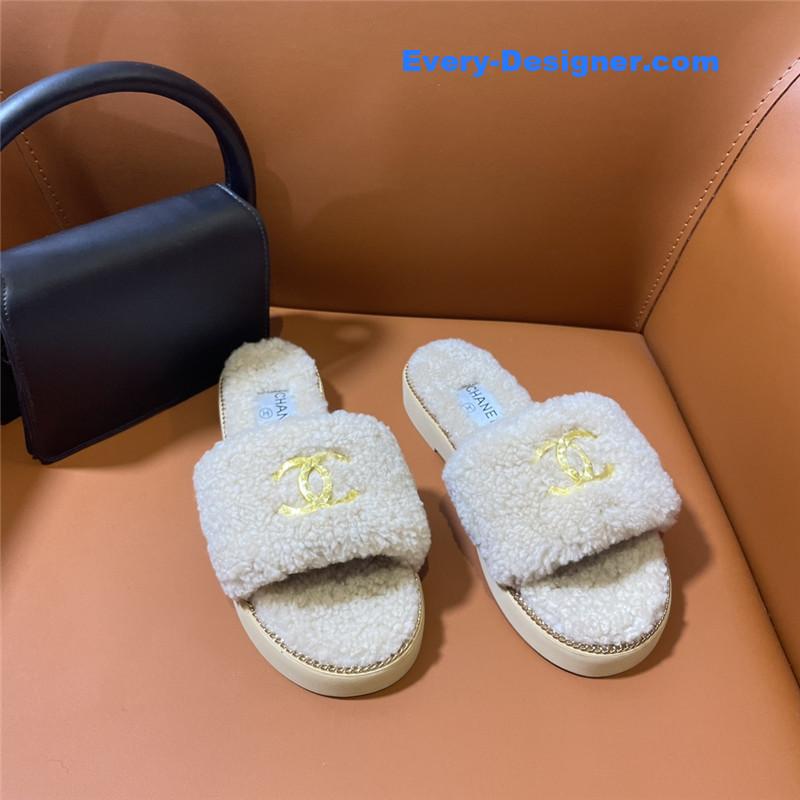 CC new fur slippers