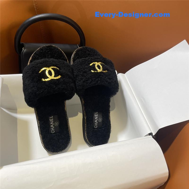 CC new fur slippers