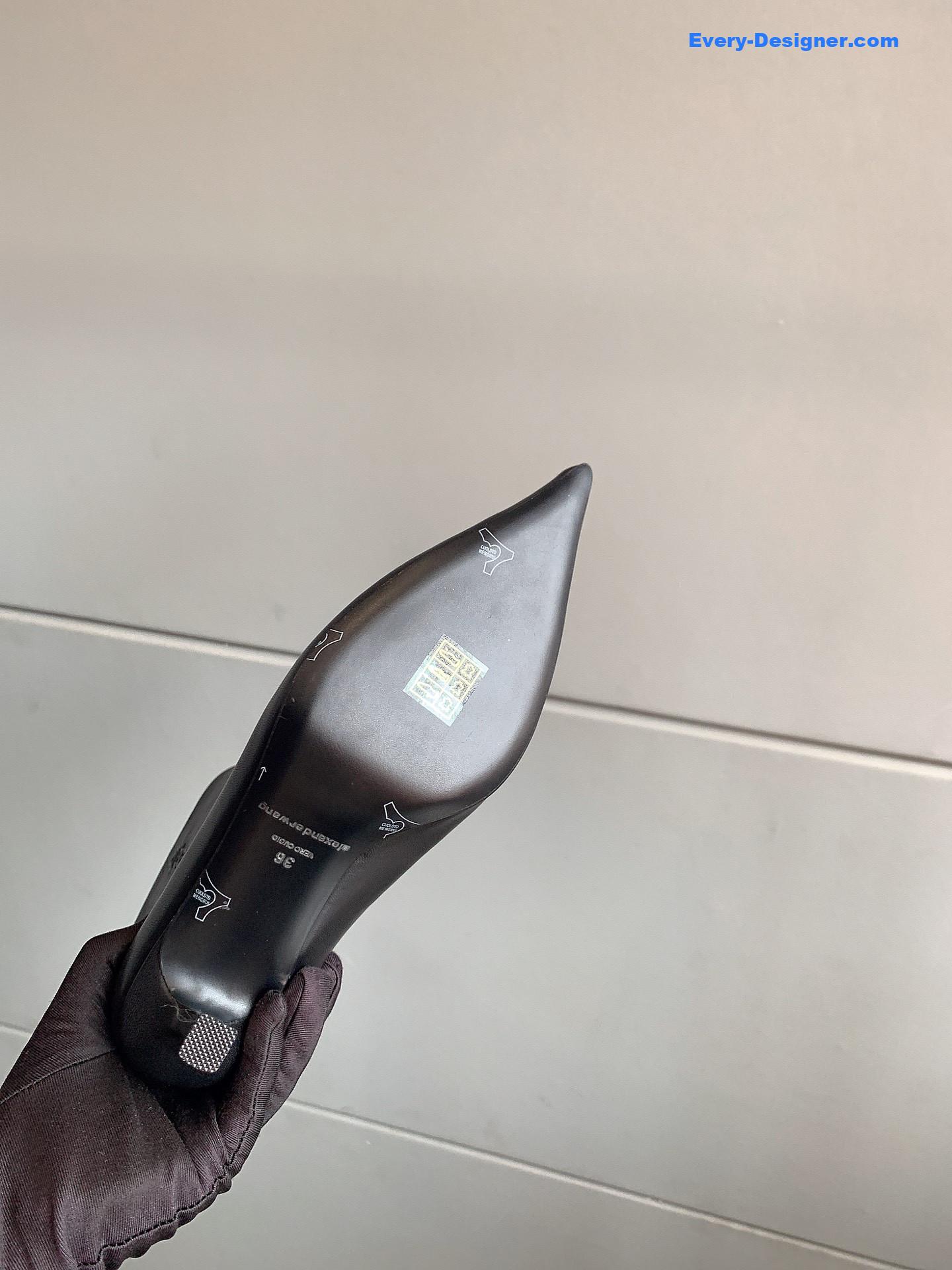 A1exa*der wang new pointed toe high heel ankle boots