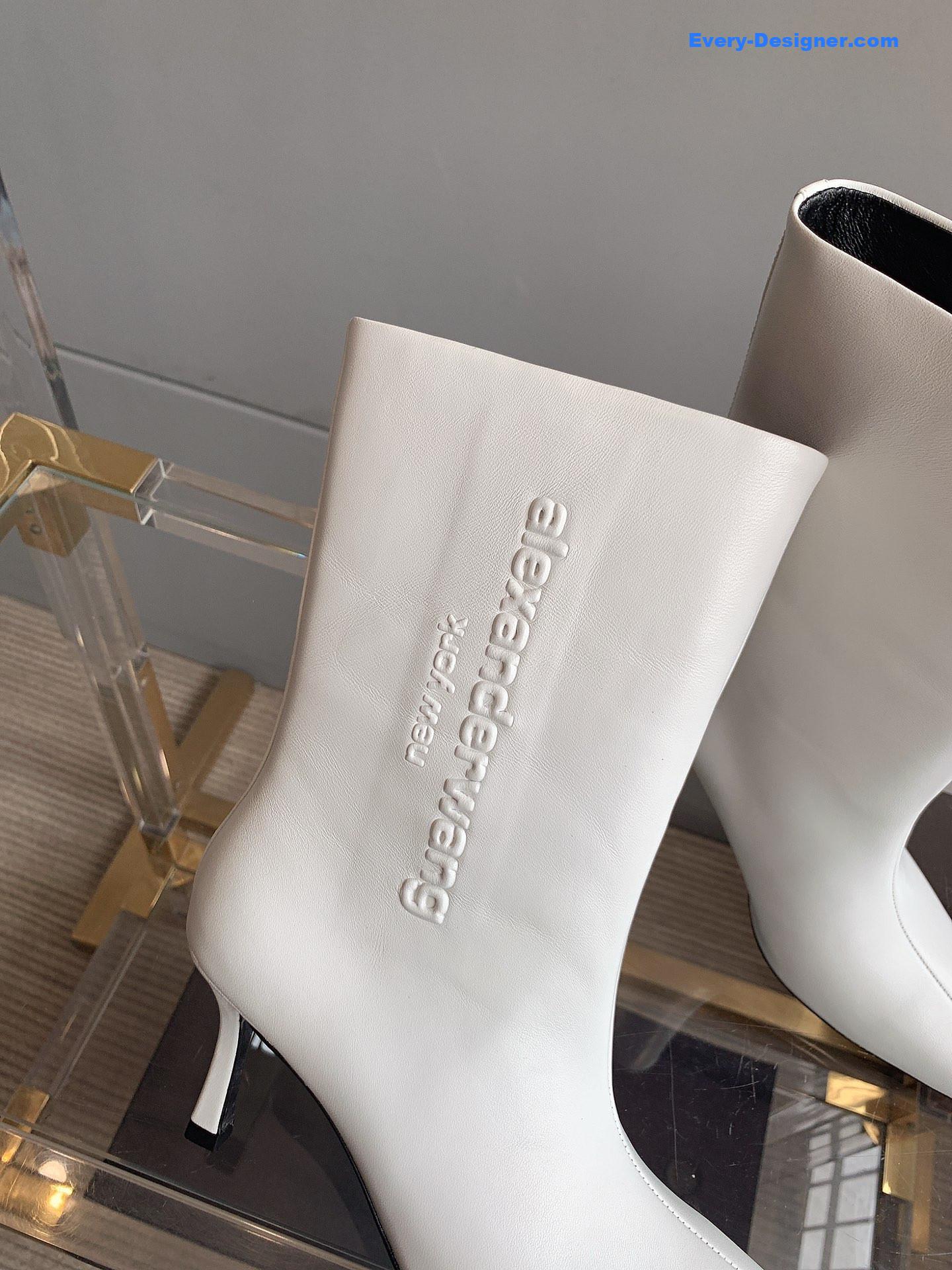 A1exa*der wang new pointed toe high heel ankle boots