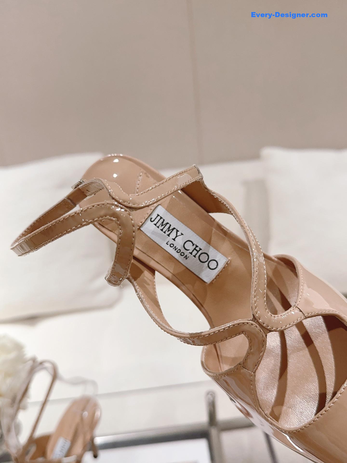 J1m*y Ch00 silk strappy pumps