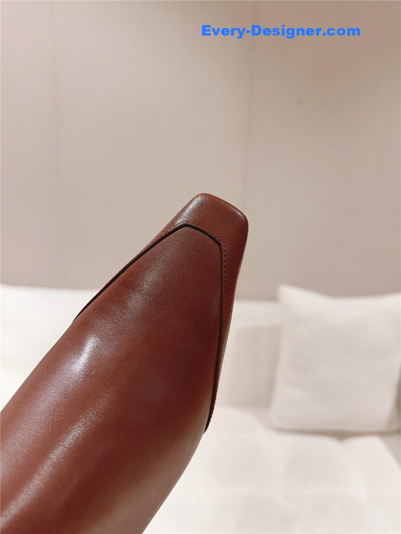 Ce1i*e british pointed toe early autumn ankle boots