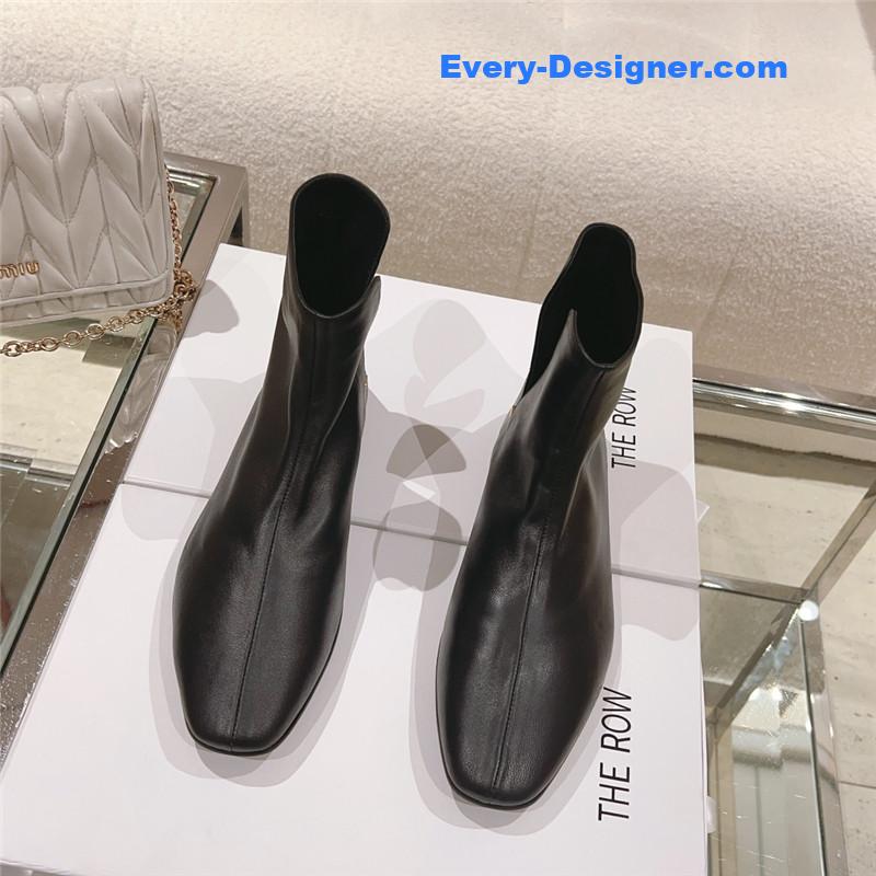 The Row autumn and winter new flat boots