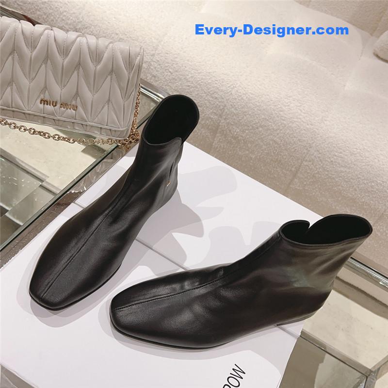 The Row autumn and winter new flat boots