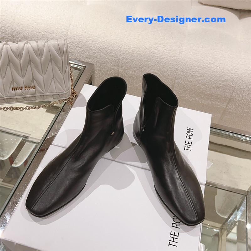 The Row autumn and winter new flat boots