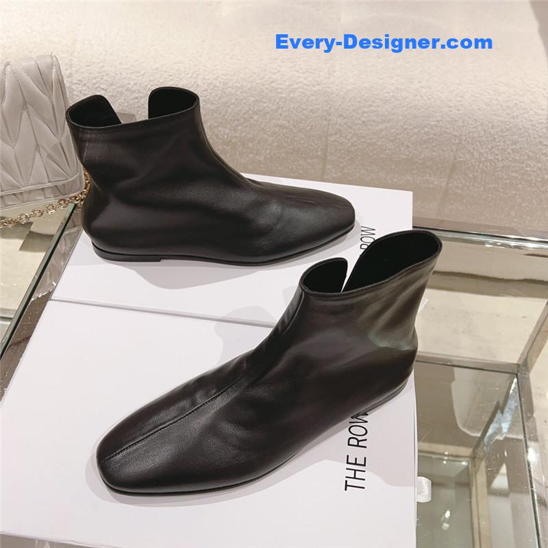 The Row autumn and winter new flat boots