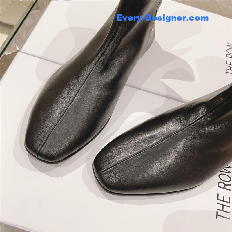 The Row autumn and winter new flat boots