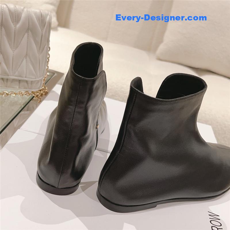 The Row autumn and winter new flat boots