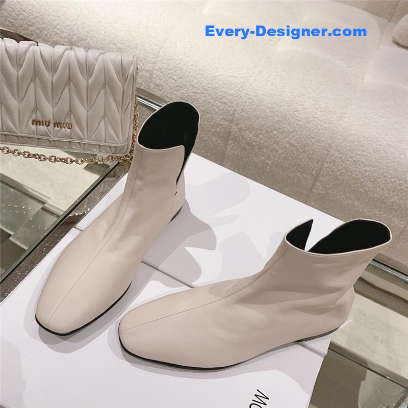 The Row autumn and winter new flat boots