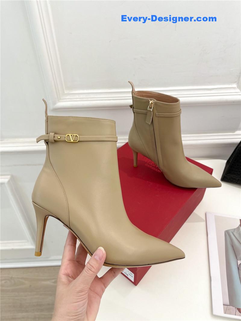 Va1e*ntin0 new high heel nude boots