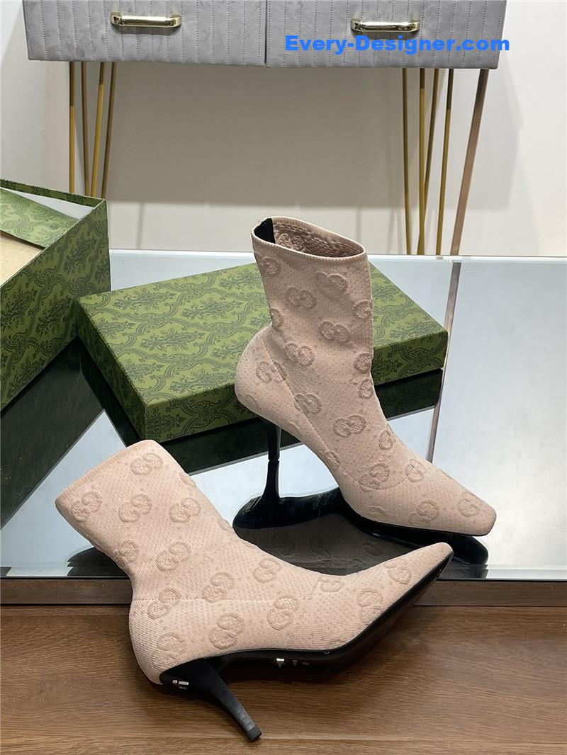 Gvc*1 new gg knitted ankle boots