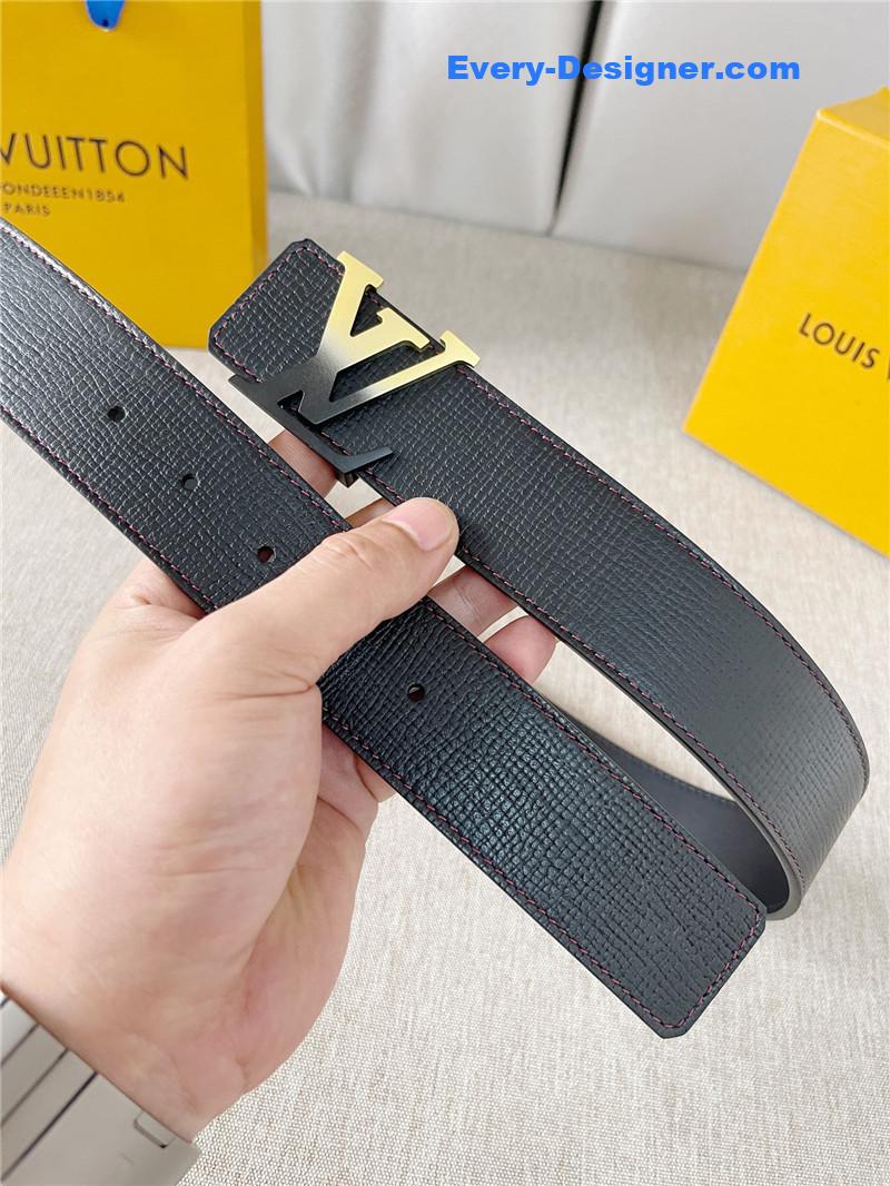 l0vis Vvtt0n lv two-color letter buckle double-sided belt