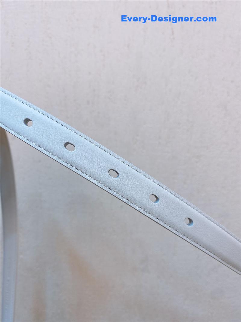 Y51 double buckle narrow belt