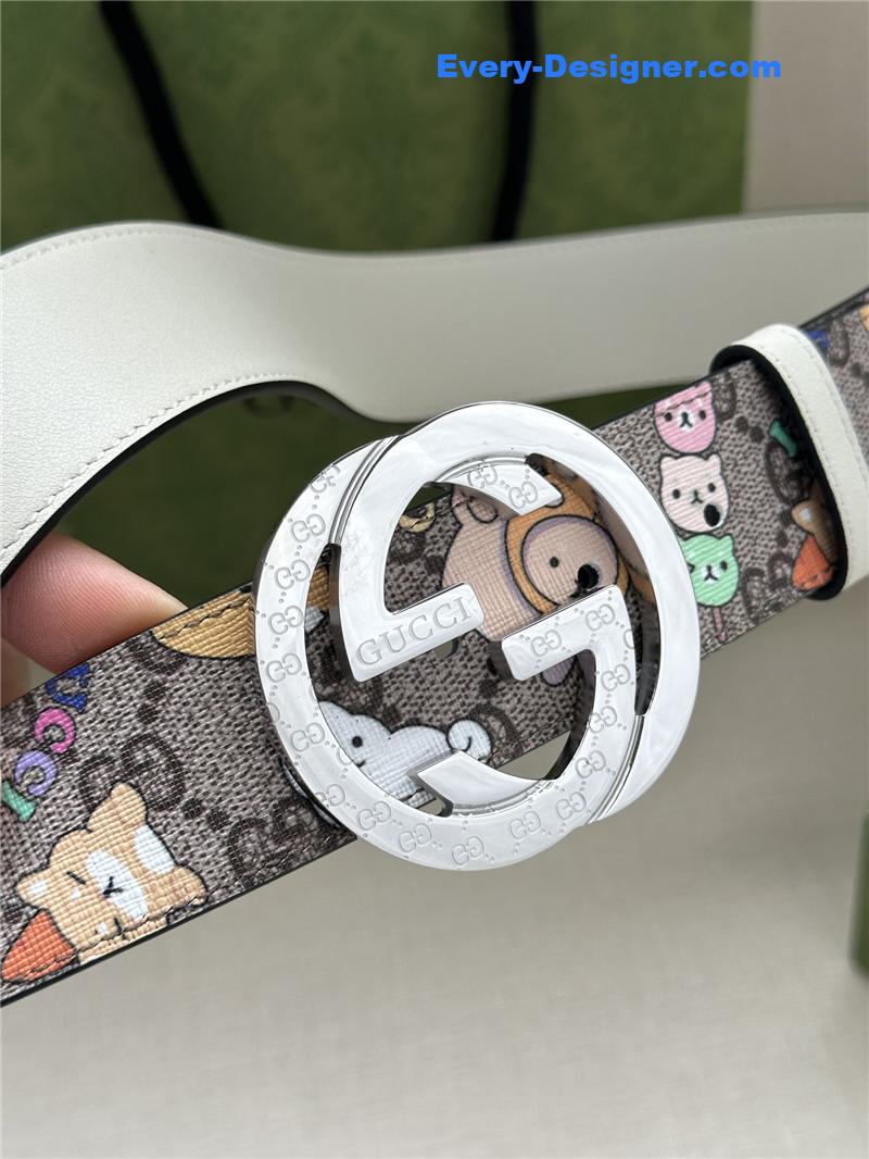 Gucci GG Supreme canvas belt