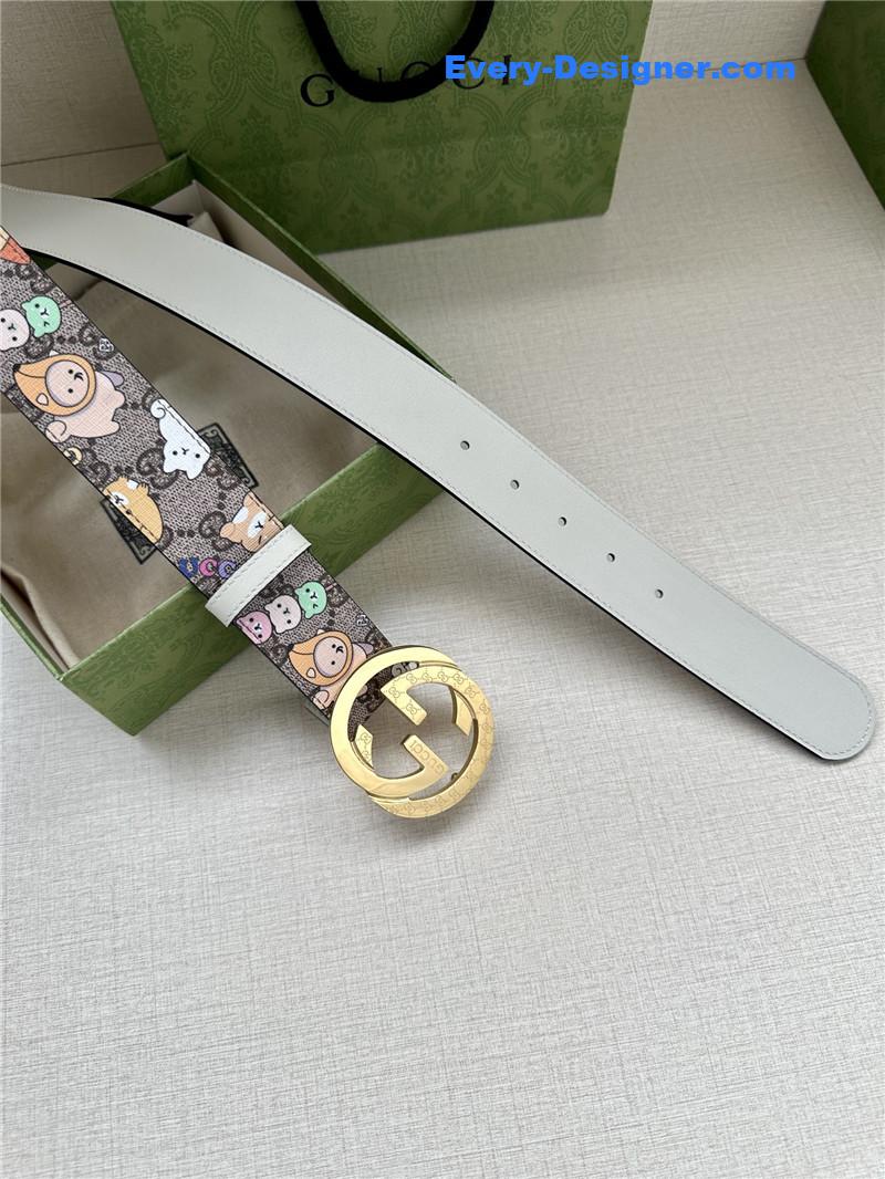 Gucci GG Supreme canvas belt