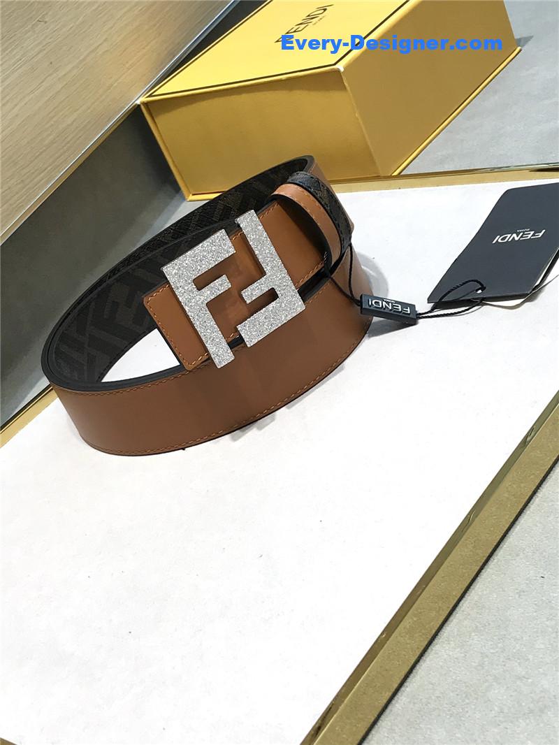 Fendi Squared FF Reversible Belt