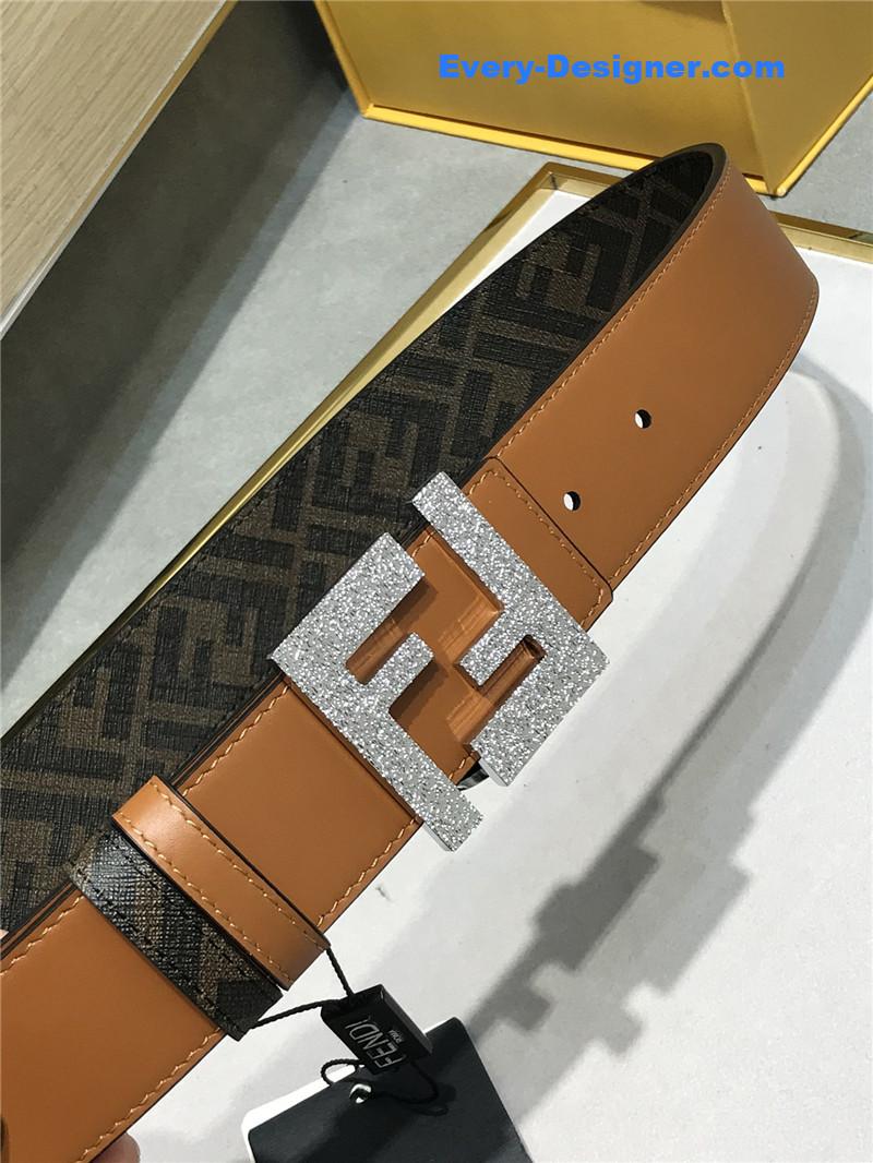 Fendi Squared FF Reversible Belt
