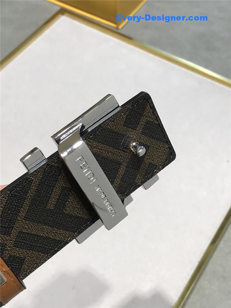 Fendi Squared FF Reversible Belt