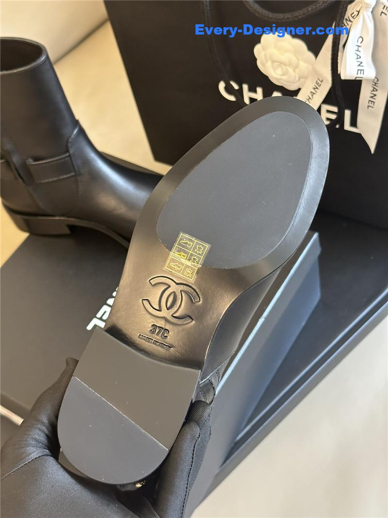 CC autumn winter chain ankle boots