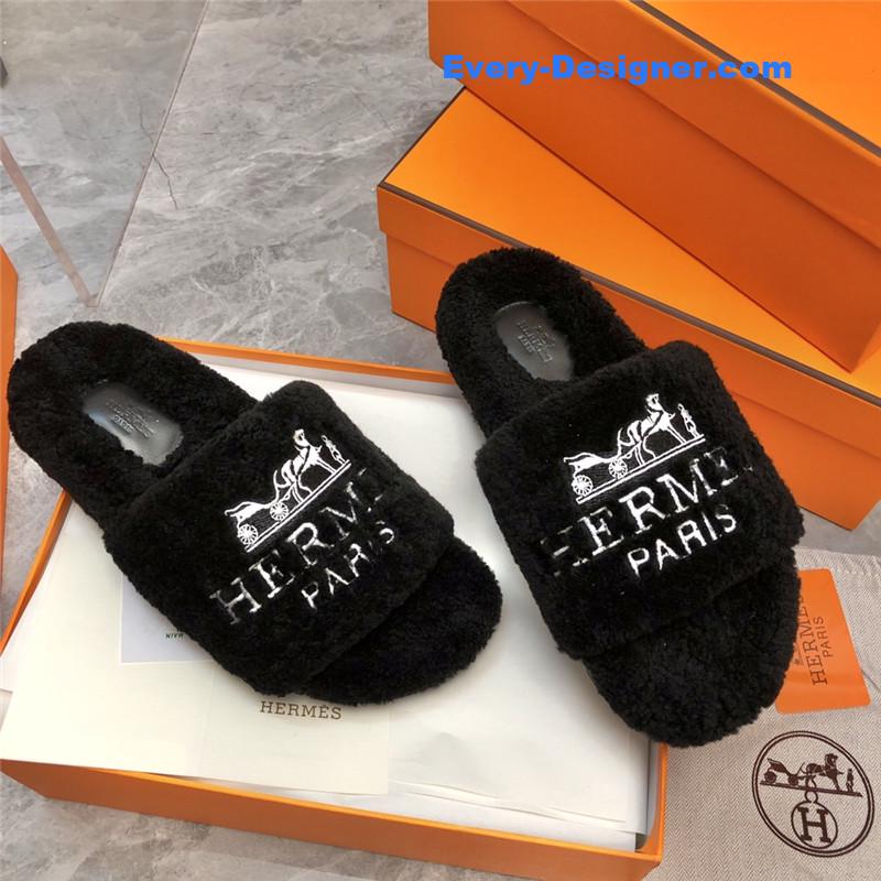 Hermes Fur Roll Cake Hair Ershuo