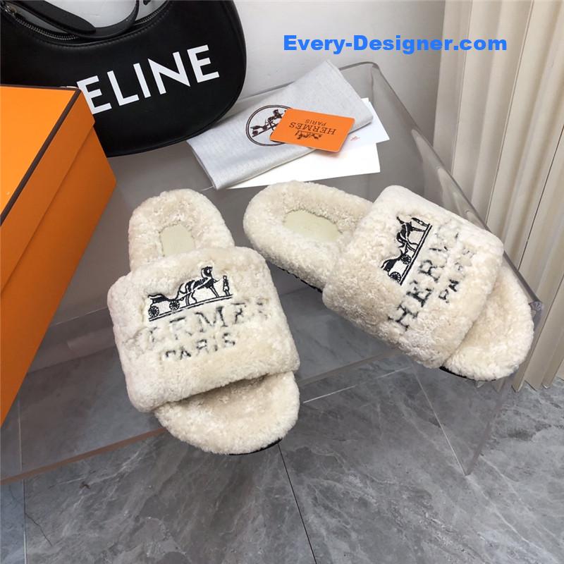 Hermes Fur Roll Cake Hair Ershuo