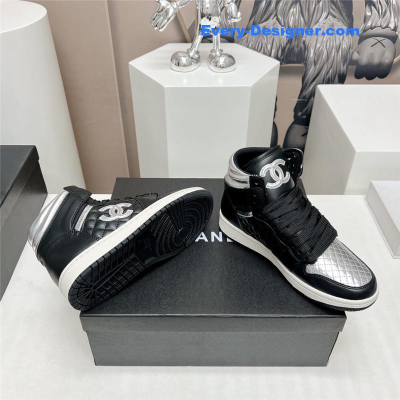 CC joint high top casual shoes