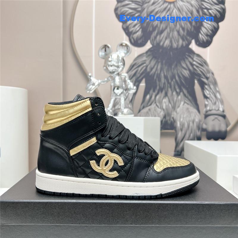 CC joint high top casual shoes