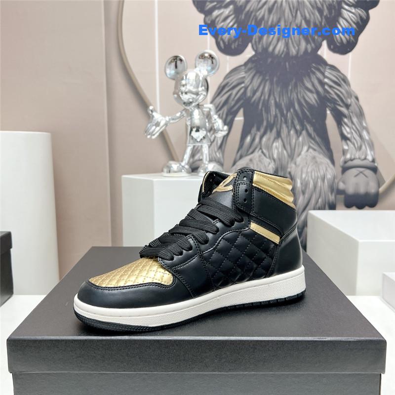 CC joint high top casual shoes
