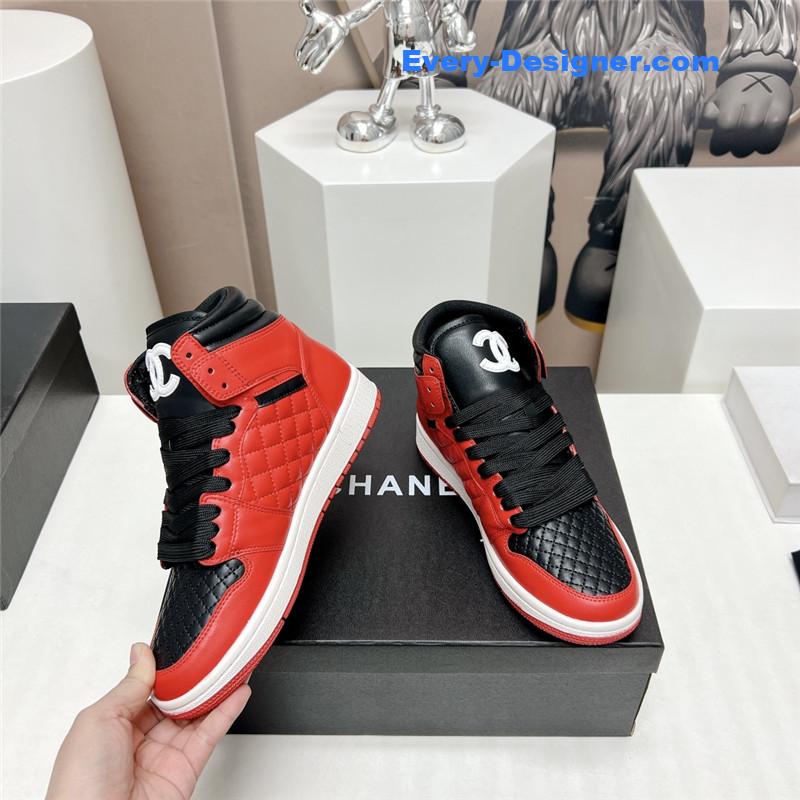 CC joint high top casual shoes