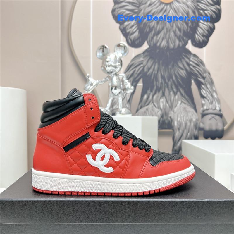 CC joint high top casual shoes