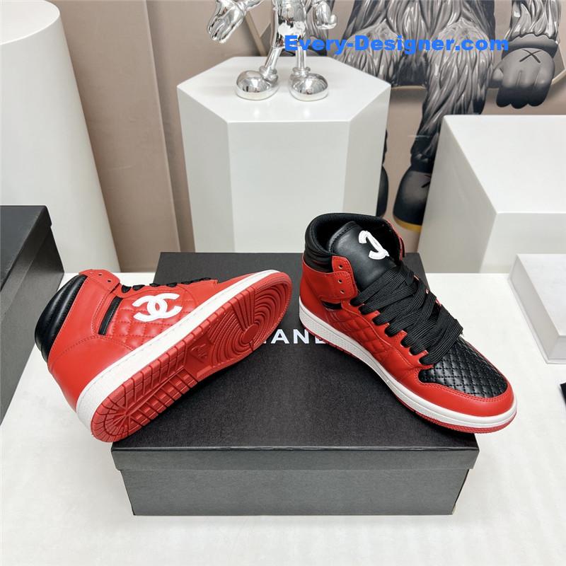 CC joint high top casual shoes