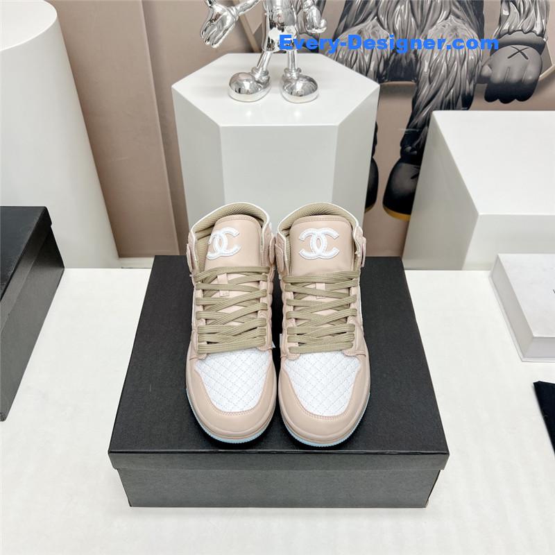 CC joint high top casual shoes