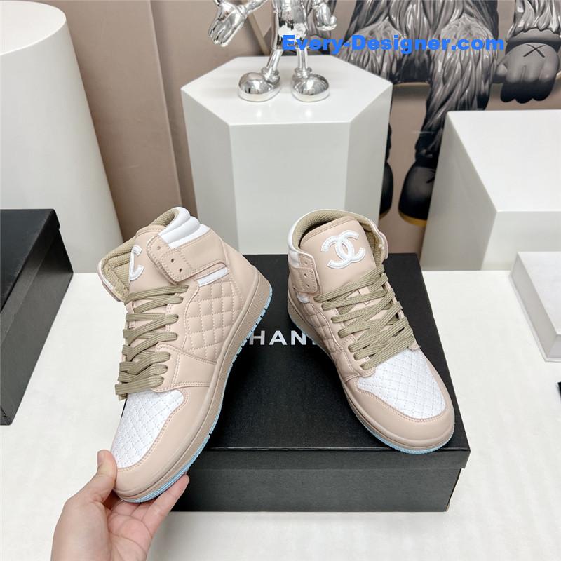 CC joint high top casual shoes