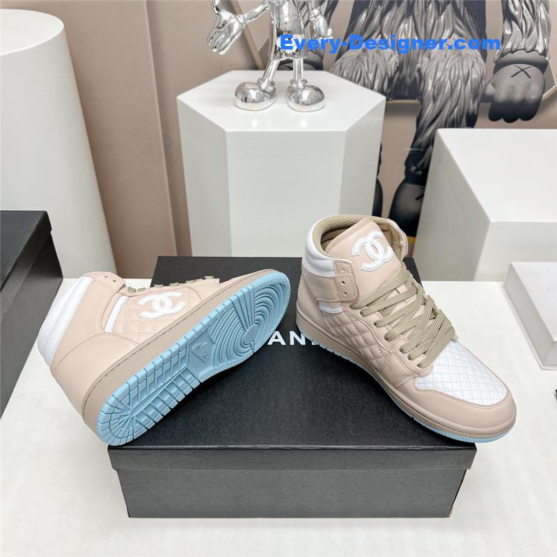 CC joint high top casual shoes