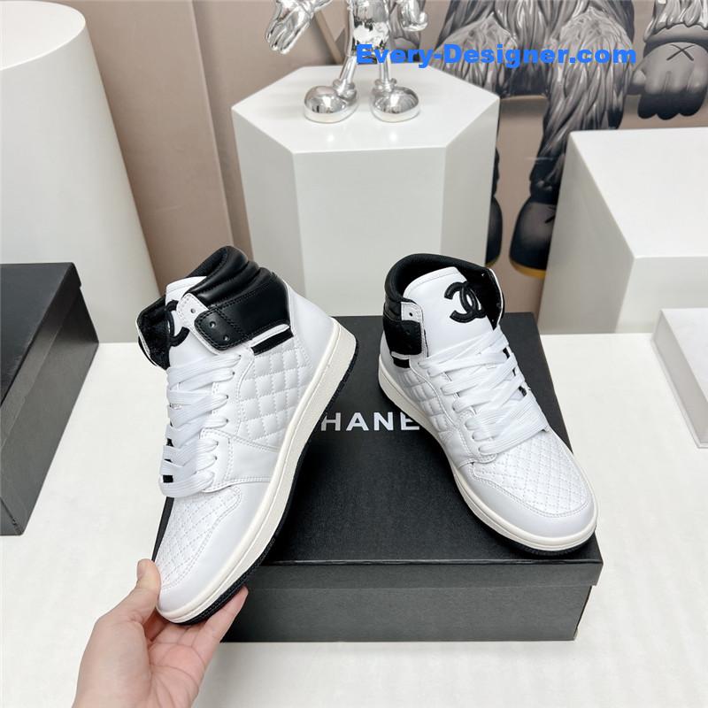 CC joint high top casual shoes