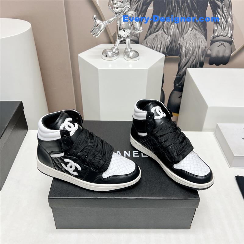 CC joint high top casual shoes