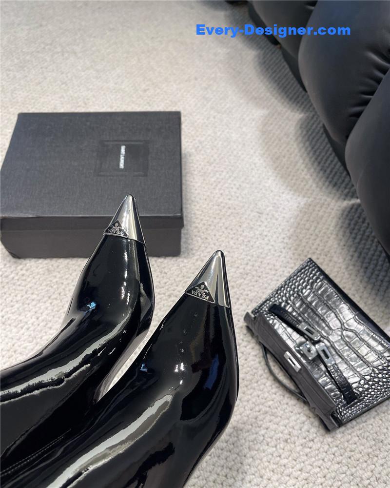 Pra*a catwalk catwalk series leather boots